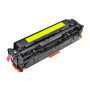 Yellow Toner Universal Compatible with Printers Hp CF542A, CF402A / Canon 054Y -1.3k Pages