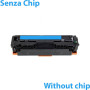 212A Cyan Toner Sans Chip Compatible avec Imprimantes Hp Color M578, M55, M554, M555 -4.5k Pages