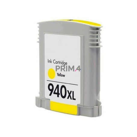 940XL C4909AE 28ml Jaune Cartouche d'Encre Compatible Avec Plotter Hp Officejet Pro8000W, Pro8500W