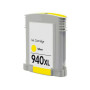 940XL C4909AE 28ml Amarillo Cartucho de Tinta Compatible Con Plotter Hp Officejet Pro8000W, Pro8500W