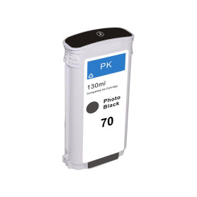 C9449A 70 130ml Noir Photo Cartouche d'Encre Pigmentée Compatible Avec Plotter Hp Z2100, Z3100, Z3200, Z5200, Z5400