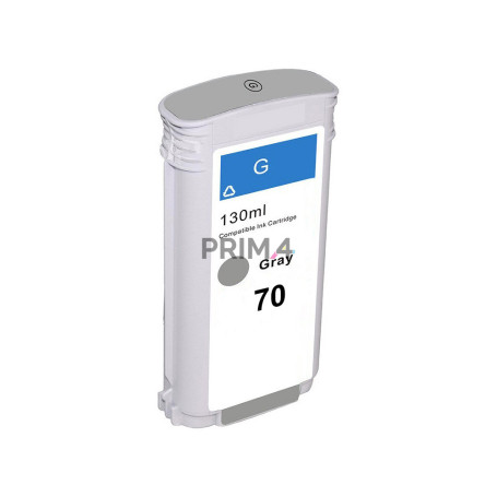 C9451A 70 130ml Grigio Chiaro Cartuccia d'Inchiostro a Pigmenti Compatibile Con Plotter Hp Z2100, Z3100, Z3200, Z5200, 5400