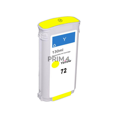 C9373A 72 130ml Jaune Cartouche d'Encre Compatible Avec Plotter Hp DesignJet T1100, T1200, T1300, T2300