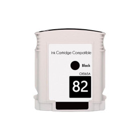 CH565A 82 69ml Black Pigment Ink Cartridge Compatible With Plotter Hp DesignJet 510, DesignJet 111