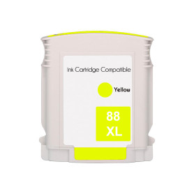 C9393A 88XL 28ml Jaune Cartouche d'Encre Compatible Avec Plotter Hp OfficeJet Pro K550XXX