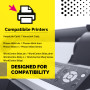 108R01121 Noir Tambour Compatible avec Imprimante Xerox VersaLink C400, C405, Phaser 6600dn, 6600dnm, 6600n, 6600, WorkCentre 6605dn, 6605dnm, 6605n, 6605, 6655i -60k Pages