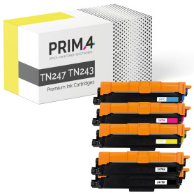 Toner Compatible for Brother TN243 TN-247 MFC-L3750CDW DCP-L3510CDW  DCP-L3550CDW