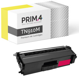 TN910M Magenta Toner Compatible with Printers Brother HL-L 9310 CDW, HL-L 9310 CDWT,  HL-L 9310 CDWTT,  HL-L 9310, MFC-L 9570 CDW, MFC-L 9570 CDWT, MFC-L 9570 CDWTT, MFC-L 9570 -9k Pages