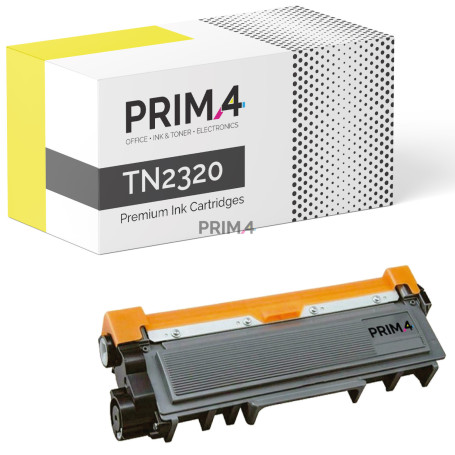 TN2320 Toner Compatibile Con Stampanti Brother HL-L2300, DCP-L2500, MFC-L2700 -2.6k Pagine
