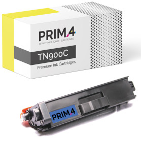 TN-900C Ciano Toner Compatibile con Stampanti Brother MFC-L9550CDWT, L9200CDWT, L9300CDWT -6k Pagine