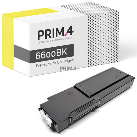 106R02232 Nero Toner Compatibile con Stampanti Xerox Phaser 6600, WorkCentre 6605 -8k Pagine