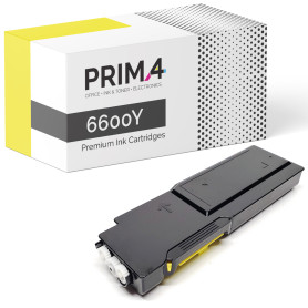 106R02231 Jaune Toner Compatible avec Imprimantes Xerox Phaser 6600 DN, 6600 DNM, 6600 N, 6600 Series, WorkCentre 6605 DN, 6605 DNM, 6605 N, 6605 Series -6k Pages