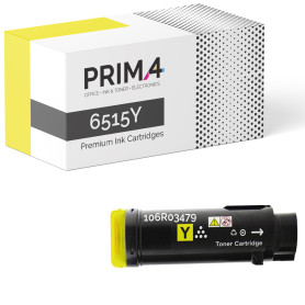 106R03479 Giallo Toner Compatibile con Stampanti Xerox WC6515 Phaser 6510 -2.4k Pagine