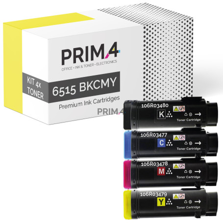 copy of 106R03480 Nero Toner Compatibile con Stampanti Xerox WC6515 Phaser 6510 -5.5k Pagine