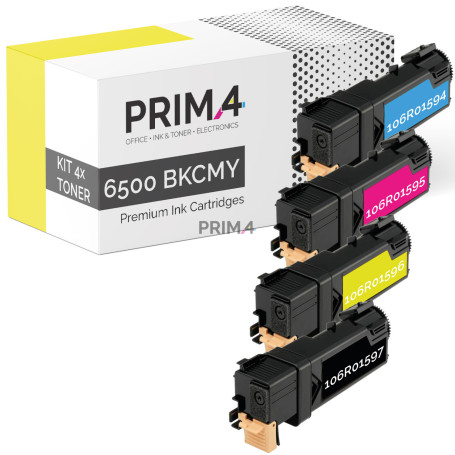 copy of 106R01597 Nero Toner Compatibile con Stampanti Xerox 6500VN, 6500VDN, 6505VDN -3k Pagine