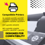 TN3430 Toner Compatible with Printer Brother HL-L5000D, L5100DN, L5200DW, L6250DN, L6300DW, L6400DW, DCP-L5500DN, L6600DW, MFC-L5700DN, L5750DW, L6800DW, L6800DWT, L6900DW -3k Pages