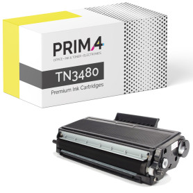 TN3480 Toner Compatible avec Imprimante Brother HL-L5000D, L5100DN-DNT, L5200DW, L6250DN, L6300DW, L6400DW-DWTT, DCP-L6600DW, L5500DN, MFC-L5700DN, L5750DW, L6800DW-DWT, L6900DW -8k Pages