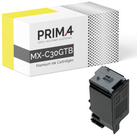MX-C30GTB Black Toner Compatible with Printer Sharp MX-C250F, MX-C300 Series, MX-C300P, MX-C300W, MX-C301W -6k Pages