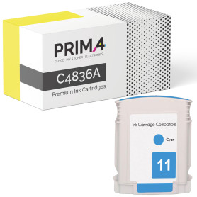 C4836A 11 28ml Ciano Cartuccia d'Inchiostro Compatibile Con Plotter Hp BusinessJet 1000, 1100D, 1200D