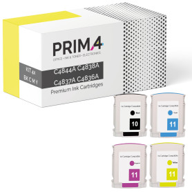 copy of C4844A 10 69ml Nero Cartuccia d'Inchiostro Compatibile Con Plotter Hp BusinessJet 1000, 1100, 2200