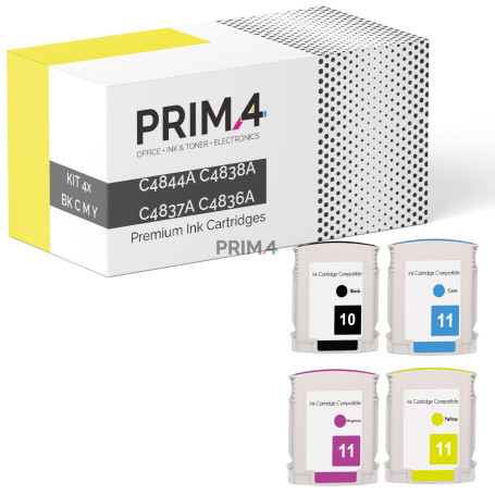 copy of C4844A 10 69ml Nero Cartuccia d'Inchiostro Compatibile Con Plotter Hp BusinessJet 1000, 1100, 2200