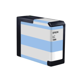 T5805 80ml Light Cyan Cartouche d'Encre Compatible Avec Plotter Epson Stylus Pro3800, 3880