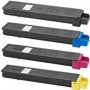 662510010 Noir Toner +Bac de Récupération Compatible avec Imprimantes Triumph 2550ci, Utax 2550ci -12k Pages