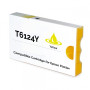 T6124 220ml Giallo Cartuccia d'Inchiostro Compatibile Con Plotter Epson Stylus Pro 7400, 7450, 9400, 9450