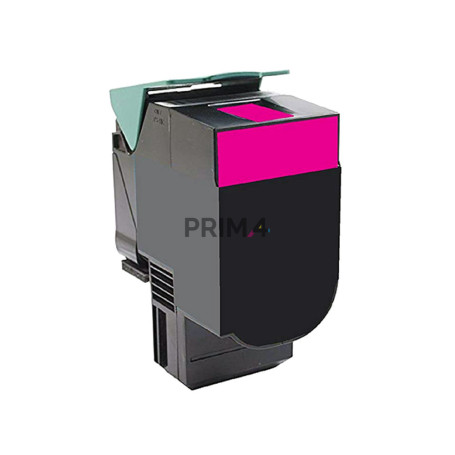 Magenta Toner Compatible con impresoras Lexmark C2325, C2325dw, C2425 , C2425dw, C2535, C2640 -2.3k Paginas