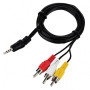 Cavo audio video Composito RCA con Jack 3.5mm 4 pin