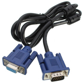 Multipack 3 PCS Prolunga monitor VGA Maschio/Femmina Lunghezza 3m