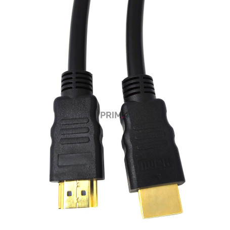 Cable HDMI Gold Plated Audio Video Monitor PC Ethernet, 3D, ARC 1m