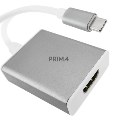 Cavo Adattatore Audio Video da USB 3.1 TypeC a HDMI 4K da Smartphone, Laptop a TV Monitor Schermi Proiettori