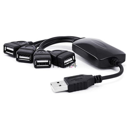 HUB Multiporte Flessibili USB 2.0 con 4 porte