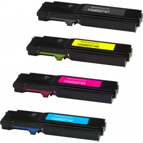 106R02744 106R02745 106R02746 106R02747 Multipack 4x Toner Compatibile con Stampanti Xerox WorkCentre 6655 -12k Pagine