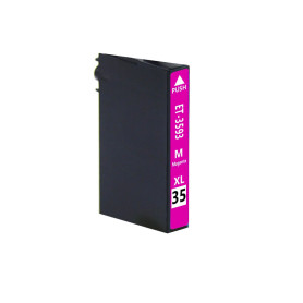 T3593 35XL Magenta 21ml Cartuccia Inchiostro Compatibile con Stampanti Inkjet Epson Workforce 4720, 4725, 4730, 4735, 4740 -1.9k