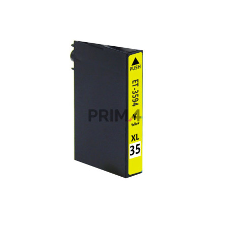 T3594 35XL Gelb 21ml Tintenpatronen Kompatibel mit Drucker Inkjet Epson Workforce 4720, 4725, 4730, 4735, 4740 -1.9k