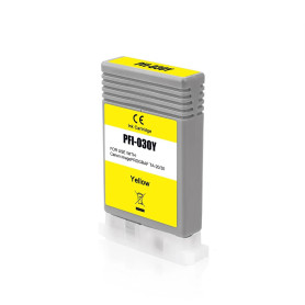 3492C001 PFI030Y 55ml Giallo Cartuccia Compatibile Con Plotter Canon TA-20, TA-30, MFP L 24 ei