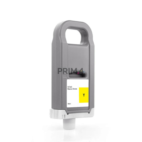 PFI-706Y 6684B001 700ml Giallo Cartuccia Inchiostro Compatibile Con Plotter Canon Imageprograf iPF8300, iPF8400, iPF9400