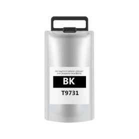 T9731 Black Ink Cartridge Pigment Compatible with Printers Inkjet Epson WorkForce WF-C860, C869 C13T973100 -22.5k