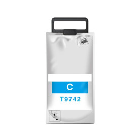 T9732 Cian Cartucho de tinta Pigment Compatible con impresoras Inkjet Epson WorkForce WF-C860, C869 C13T973200 -22k