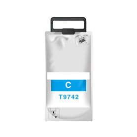 T9732 Ciano Cartuccia Inchiostro a pigmenti Compatibile con Stampanti Inkjet Epson WorkForce WF-C860, C869 C13T973200 -22k