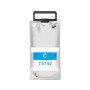 T9732 Cyan Cartouche d'encre pigments Compatible avec Imprimantes Inkjet Epson WorkForce WF-C860, C869 C13T973200 -22k
