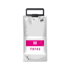 T9733 Magenta Ink Cartridge Pigment Compatible with Printers Inkjet Epson WorkForce WF-C860, C869 C13T973300 -22k