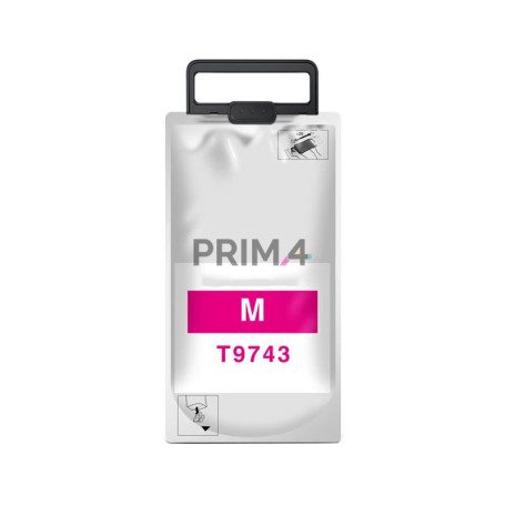 T9733 Magenta Cartouche d'encre pigments Compatible avec Imprimantes Inkjet Epson WorkForce WF-C860, C869 C13T973300 -22k