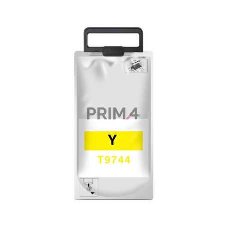 T9734 Jaune Cartouche d'encre pigments Compatible avec Imprimantes Inkjet Epson WorkForce WF-C860, C869 C13T973400 -22k