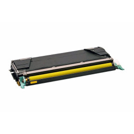 X746A2YG Yellow Toner Compatible with Printers Lexmark C746, X746de, C748, X748de, X748dte -10k Pages