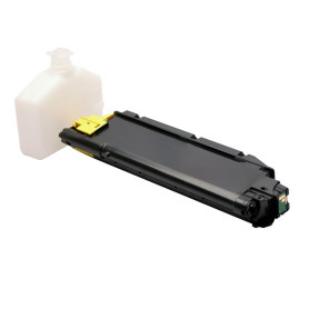B1181 Jaune Toner +Bac de Récupération Compatible Avec Imprimantes Olivetti D-MF3003, MF3004, P2130 -5k Pages