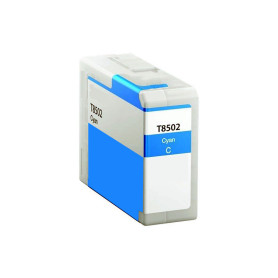 T8502 80ml Ciano Cartuccia d'Inchiostro a Pigmenti Compatibile Con Plotter Epson SC-P800DES, P800SE, P800SP