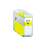 T8504 80ml Yellow Pigment Ink Cartridge Compatible With Plotter Epson SC-P800DES, P800SE, P800SP